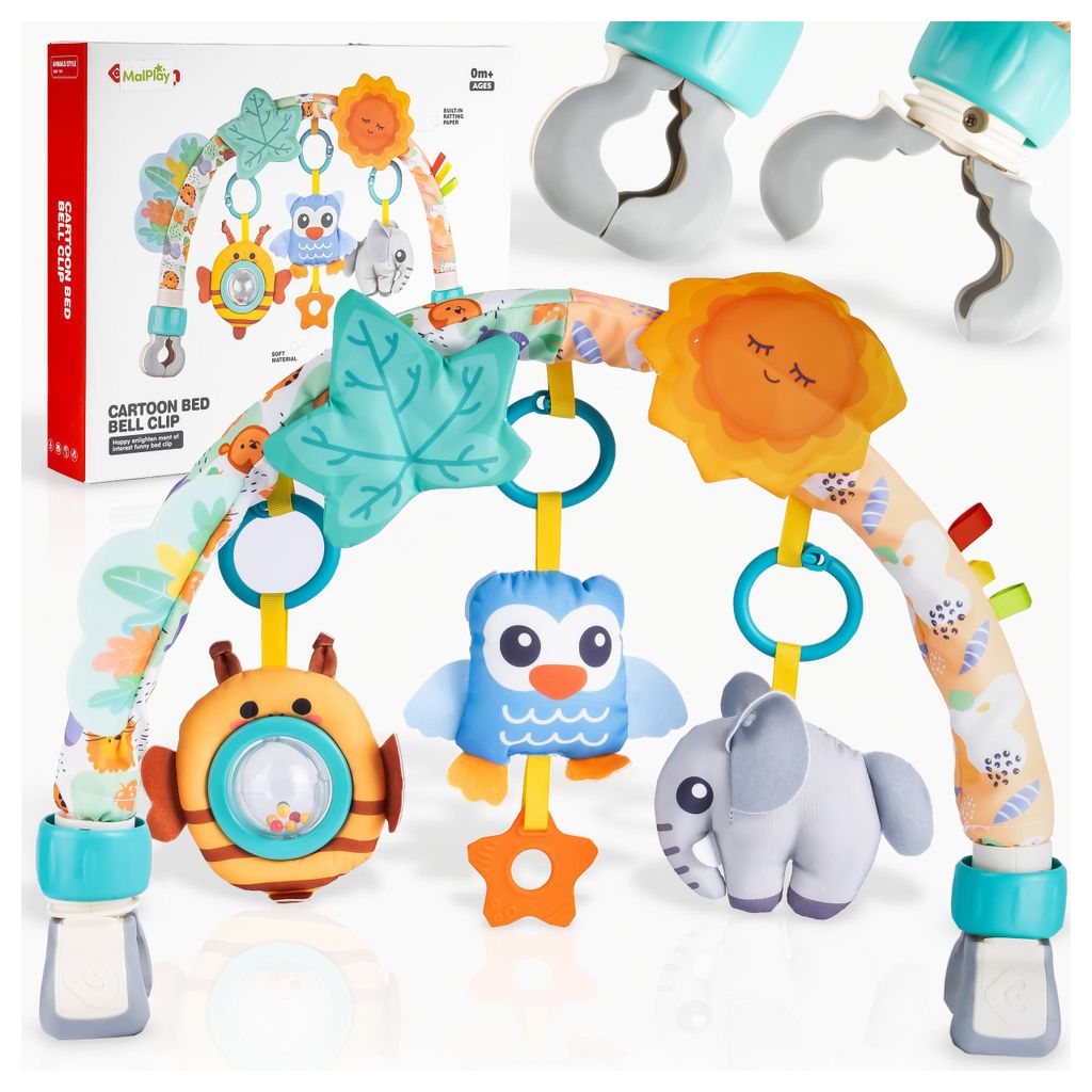Malplay Lernbogen Für Babybett, Kinderwagen Liegestuhl  Produktbild 