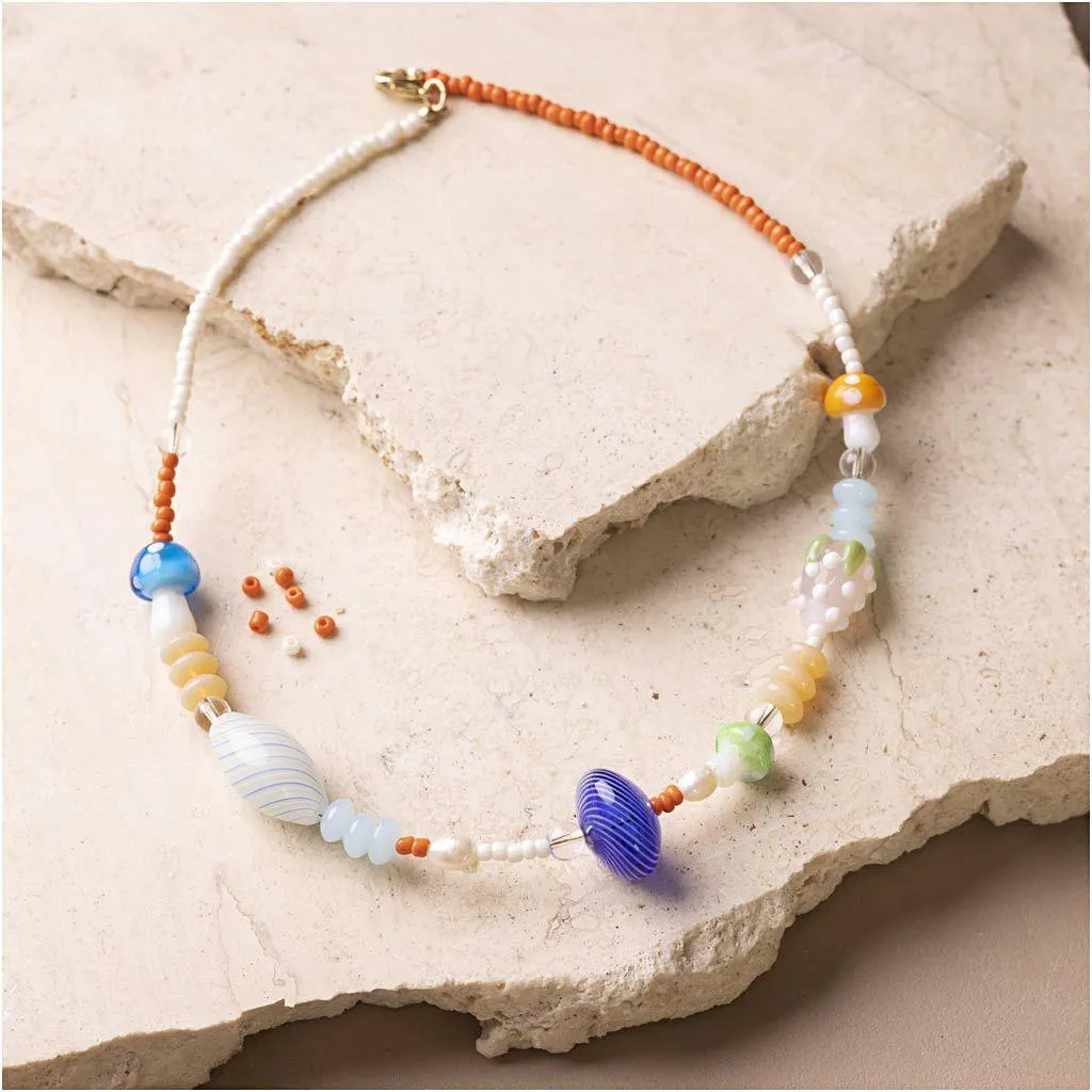 Activités créatives : kit complet pour créer collier et boucles DIY - 4