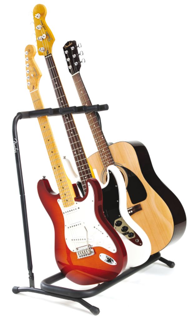 Fender Multi-Stand 3-space Stand für mehrere Gitarren