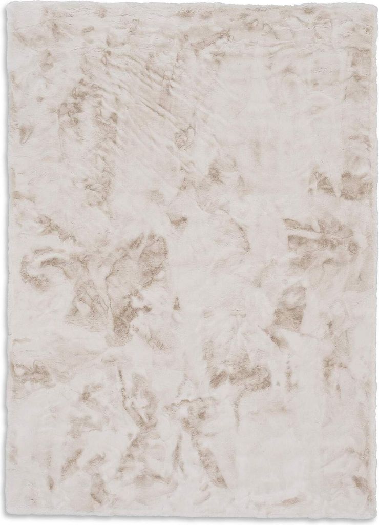 SCHÖNER WOHNEN-Kollektion Moderner Kunstfellteppich TENDER Creme 160 x 230 cm