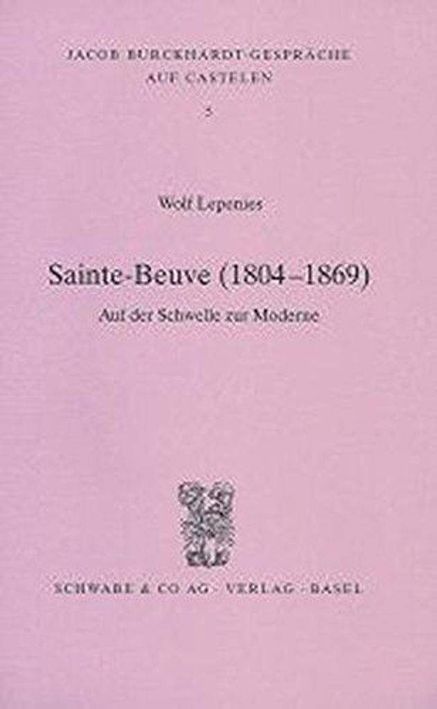 Sainte-Beuve (1804 - 1869) | Wolf Lepenies