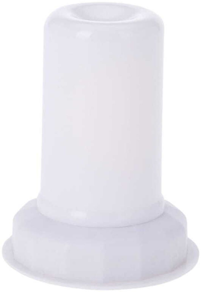 LED Deko-Kerze 7.5x9cm batteriebetriebener Kerzenhalter Produktbild 