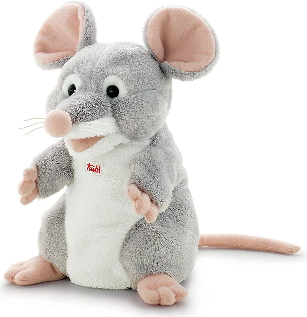 Trudi 29913, Maus, Grau, Pink, Weiß, Maus, Junge/Mädchen, Produktbild 
