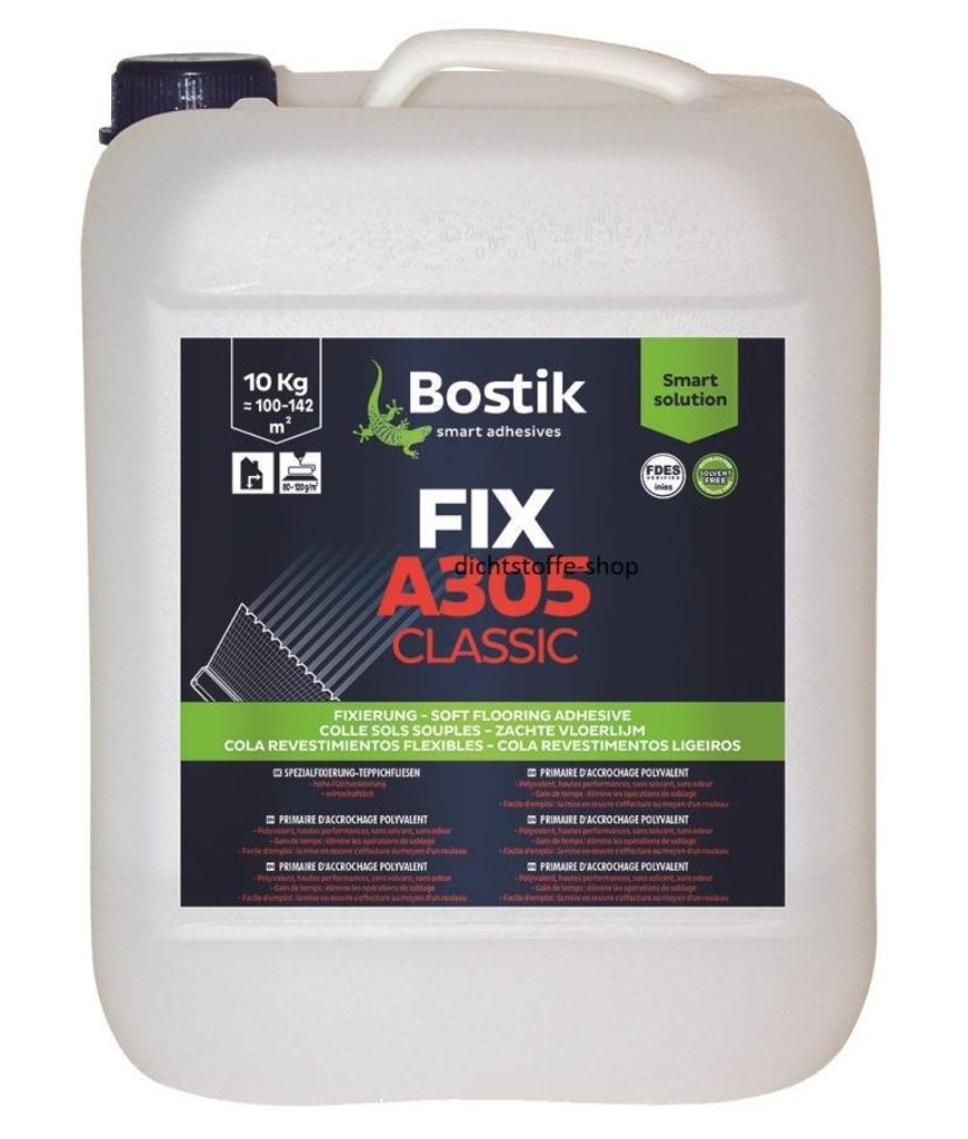 Bostik Fix A305 Classic 10kg Kanister Teppichboden Spezial Fixierung