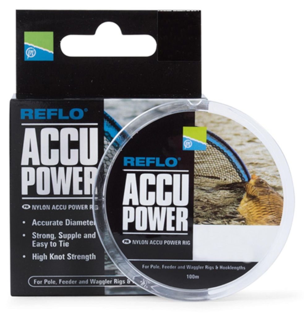 Preston Accu Power - 100m Fluorocarbonschnur, Produktbild 