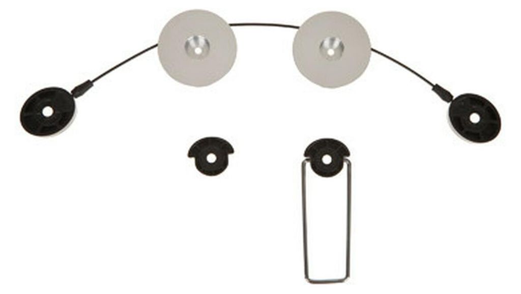 Lautsprecherhalter Engel AC0553E Silberfarben