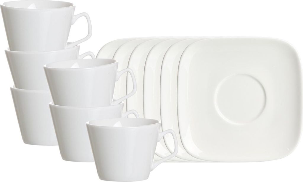 Ritzenhoff & Breker Arena Espressotasse mit Untertasse 80 ml 6er Set