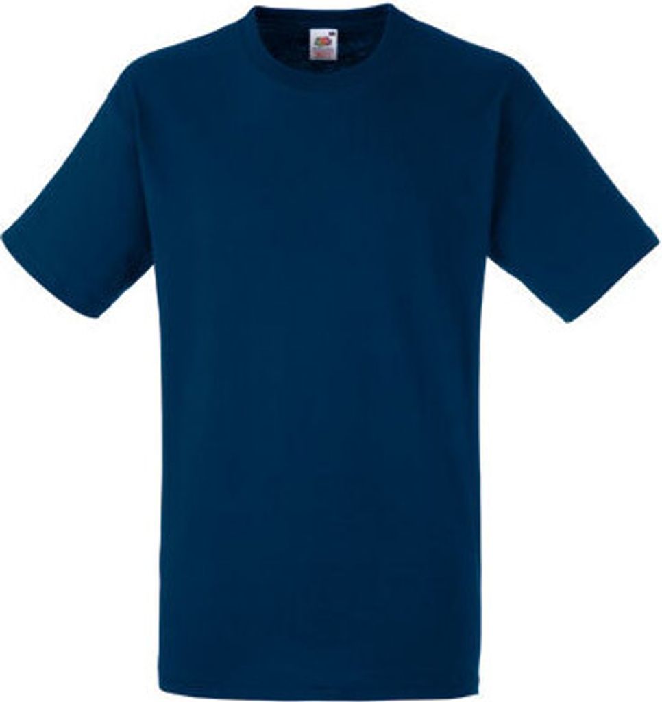 Fruit of the Loom - Heavy Baumwolle T - Navy - 3XL