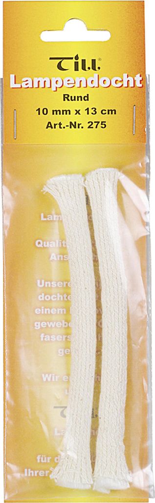in Dochte f.Bambusfack.rd.1x13cm