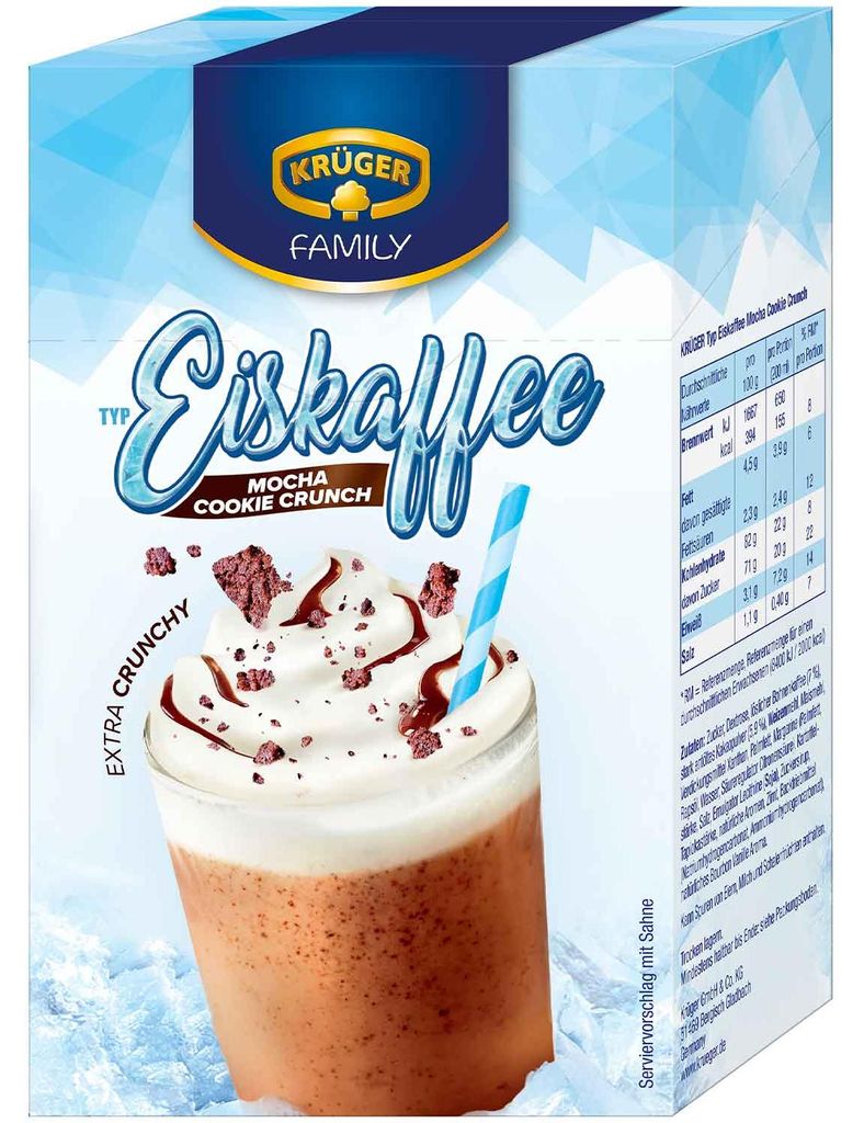 Krüger Family Typ Eiskaffee Mocha Cookie Crunch 10er Produktbild 