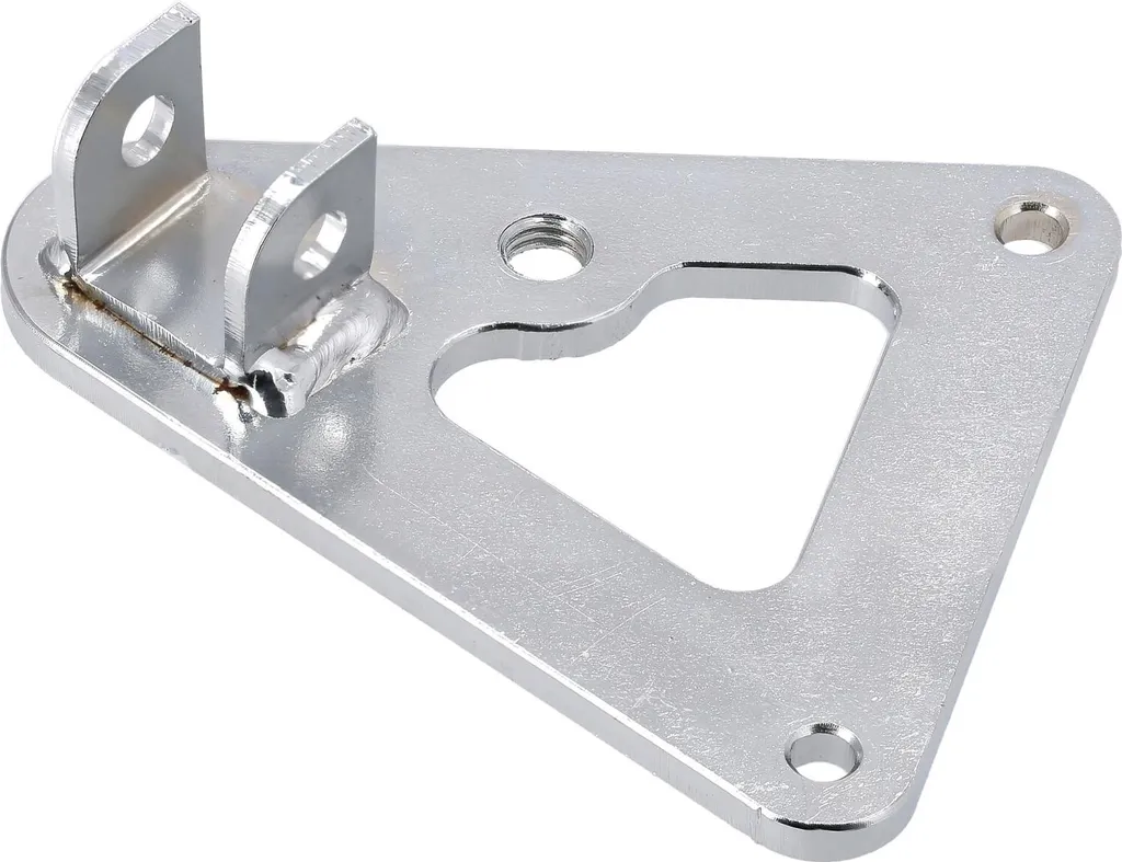 Plaque de base gauche UGR renforcée pour motos Simson 125 et RS125