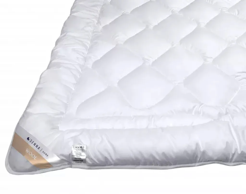 Piumino, piumino per tutte le stagioni 200x220 Lana Senna Home Wool, bianco - 2