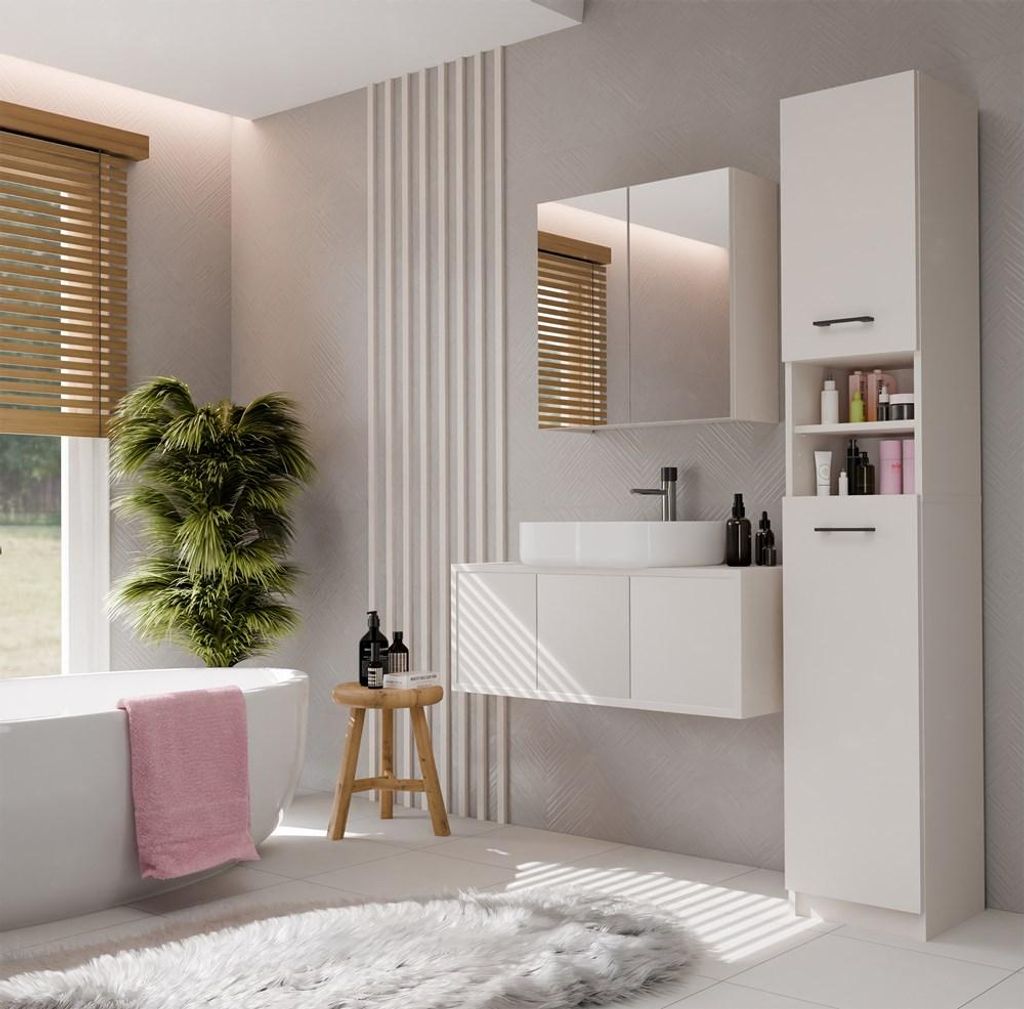 Armadio da bagno a scorrimento 32 cm MARBELA 1.0 Ripiano 2 Immagine del prodotto 