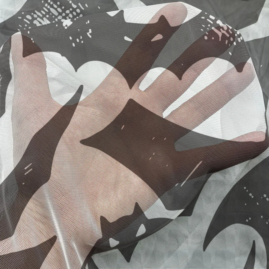 ABAKUHAUS Arazzo autunnale, Scary Bats Sketch Periodo dell'anno Tema Halloween Autunno su sfondo semplice, soggiorno camera da letto Arazzo in raso setoso, 220 cm x 274 cm, grigio antracite e bianco