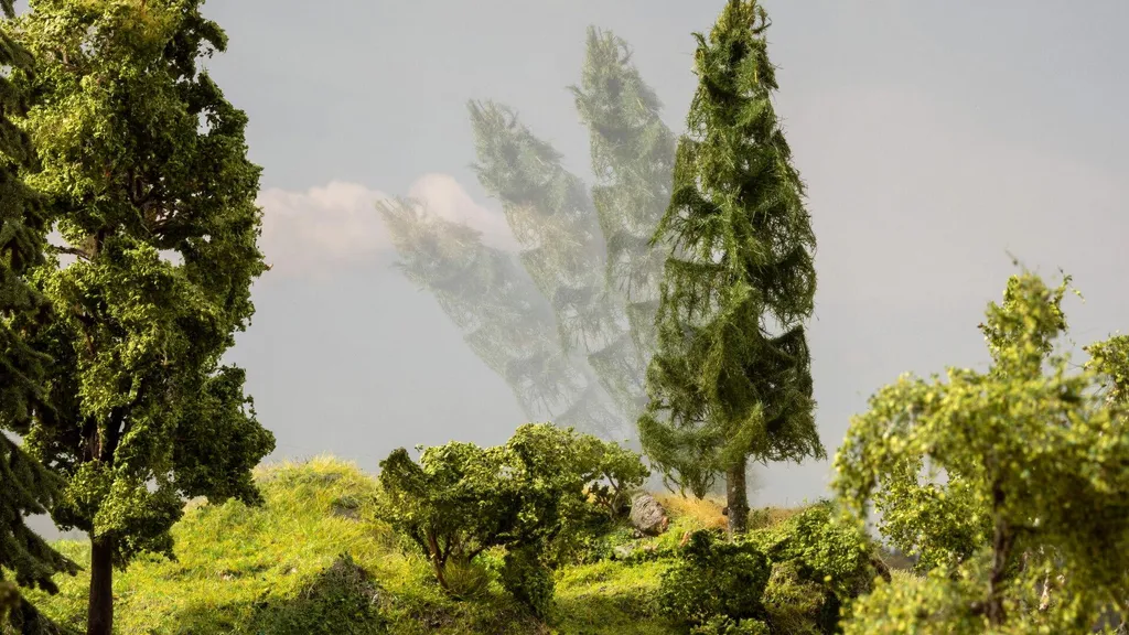 Animer votre Maquette avec le Sapin Tombant NOCH 21775 de 17 cm HO
