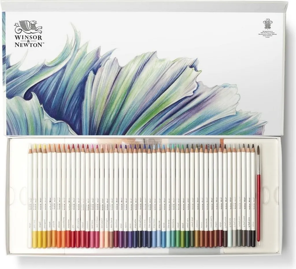 Aquarelle Winsor & Newton en bâtonnets, coffret de 48 pièces complet