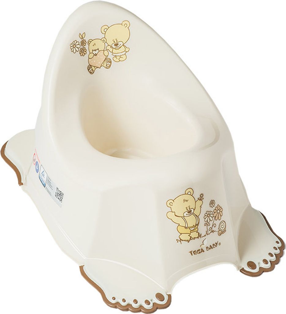 TEGA BABY Nočník Teddy s melodií béžový Obrázek produktu 