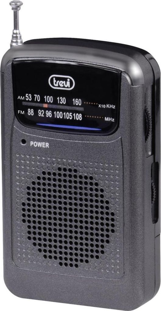 Trevi RA 710 Tragbar Analog Grau