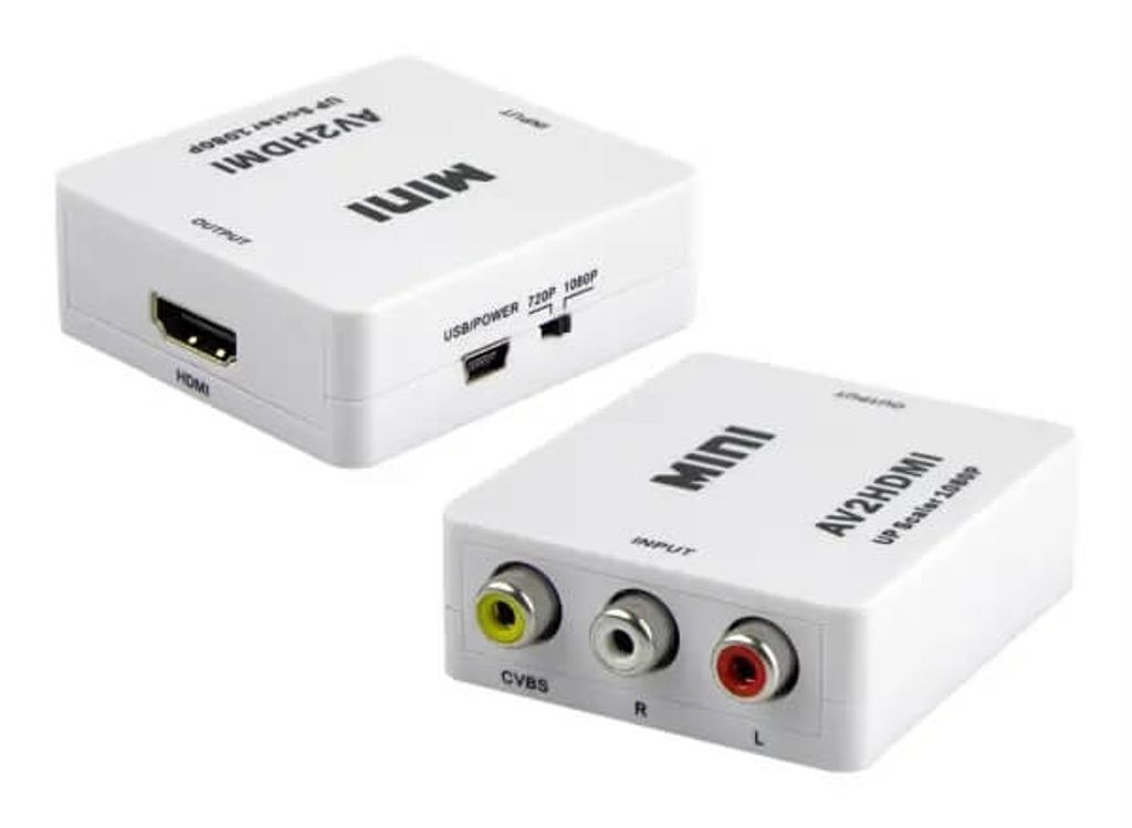 Převodník RCA na HDMI SPACETRONIC 3RCACHD02 AV2HDMI Obrázek produktu 