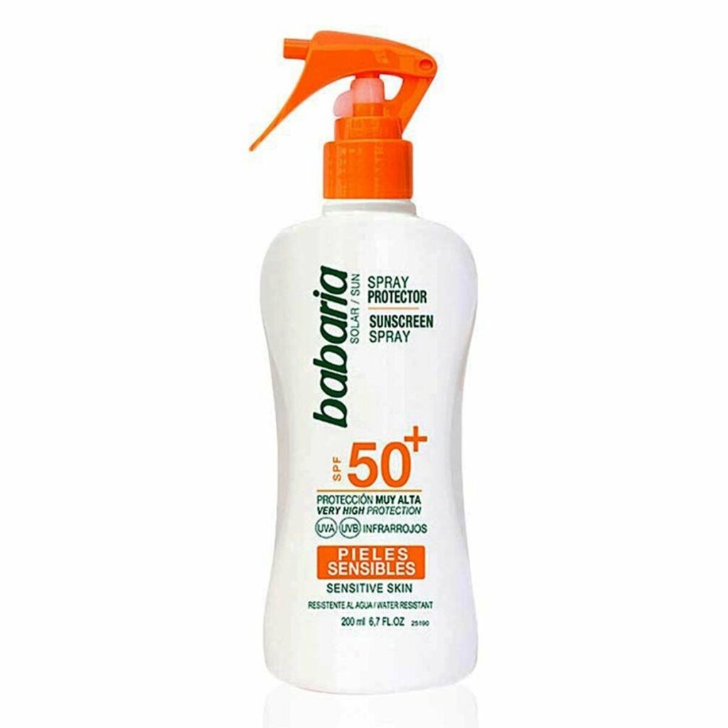 Babaria Sunscreen Spray For Sensitive Skin Spf50 200ml