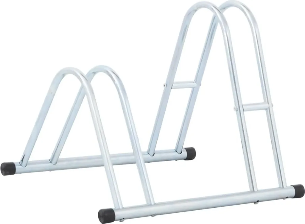 Râtelier à vélos pour 2 vélos autoportant en acier anticorrosion