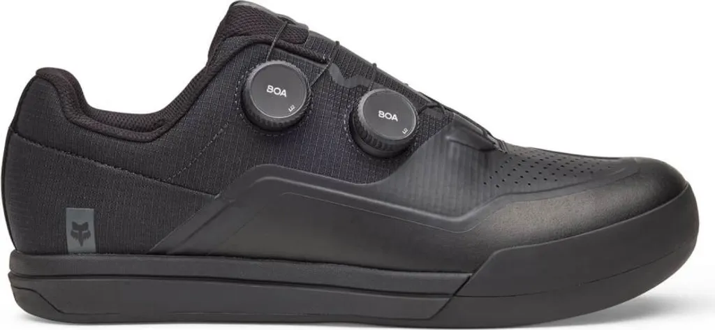 Chaussures de VTT Fox Union BOA noires avec semelle Ultratac pour Enduro