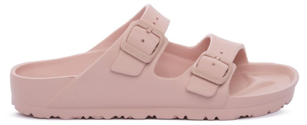 Grünland Kinder Zehentrenner Badeschuhe in Rosa für Strand und Pool im Sommer