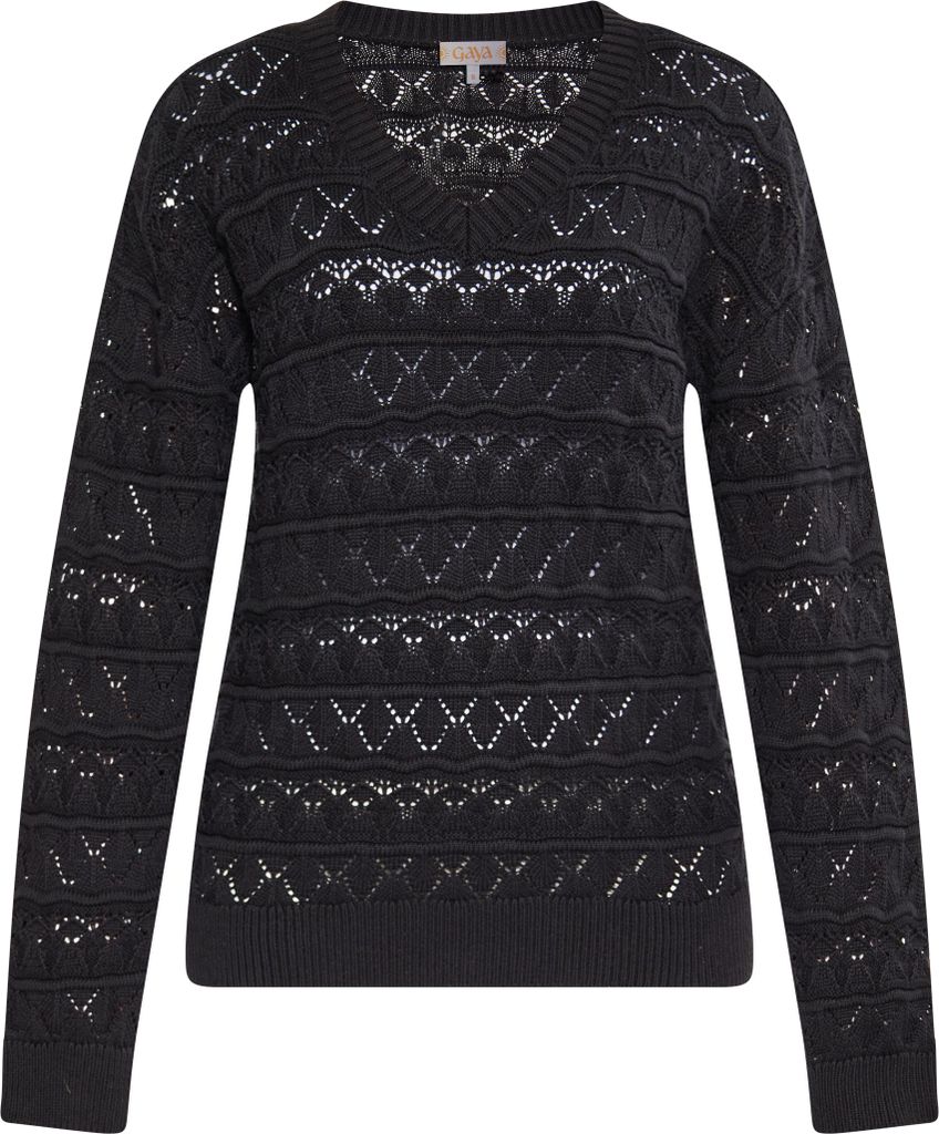 Gaya damen pullover - schwarz, M