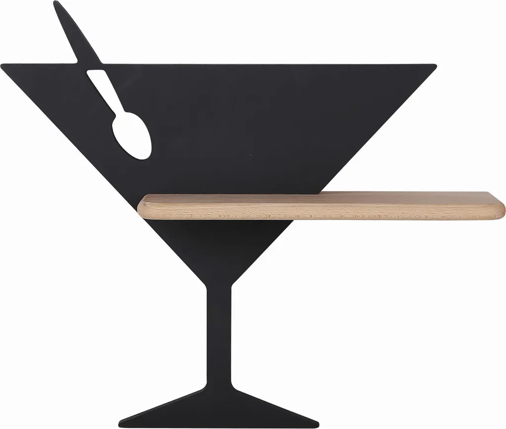 Applique murale LED bois clair noir 33cm - Design PICCOLO Candellux
