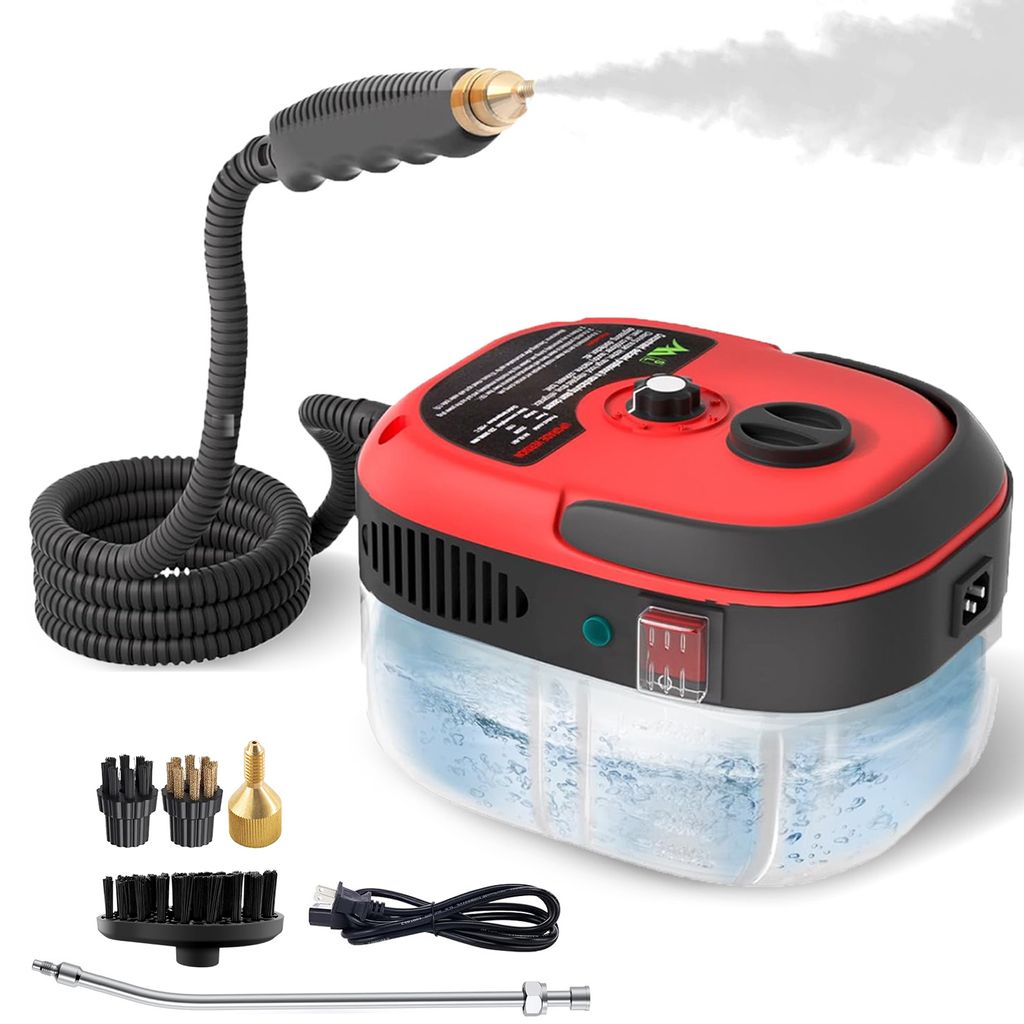 nettoyeur vapeur portatif 2500W, grand réservoir d'eau Image du produit 