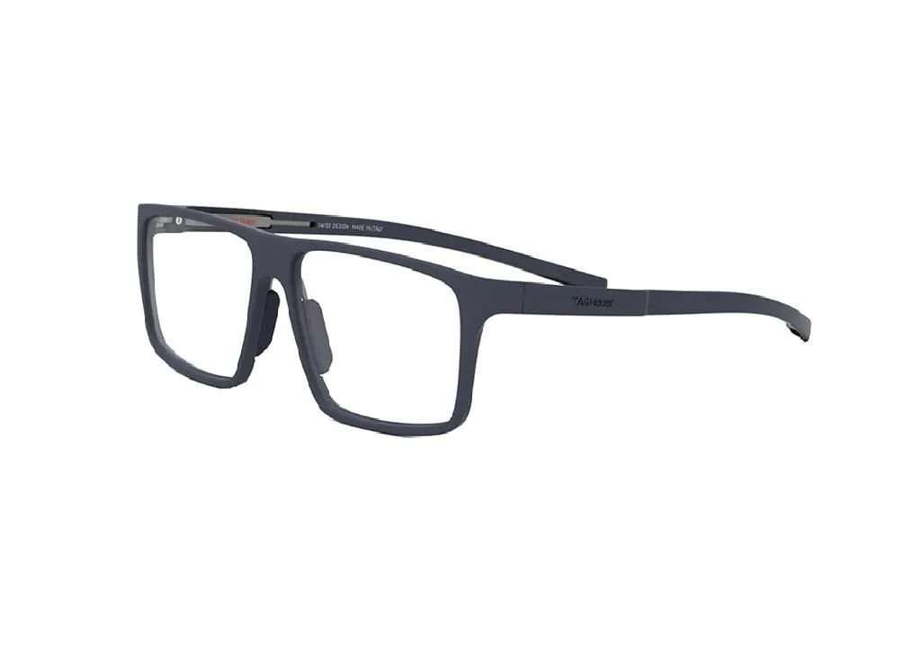 Monture de Lunettes de Vue Bleue TAG Heuer BOLIDE TH50009U pour Hommes