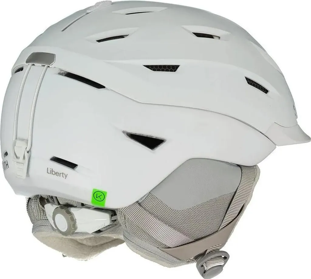 Smith Liberty Casque de Ski Blanc 55-59 cm - Protection MIPS Durable