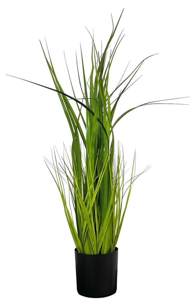 Kunstpflanze Gras, GRASBUSCH IM TOPF. Ca 67cm. MIX-GRÜN-HELL
