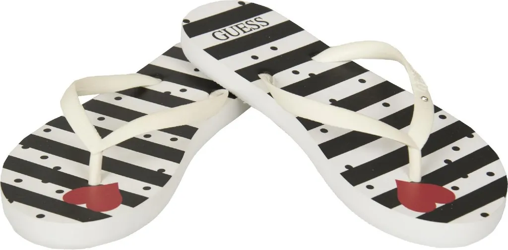 Tongs de Plage GUESS E62Z53 en Caoutchouc Noir - Pointures 35-36