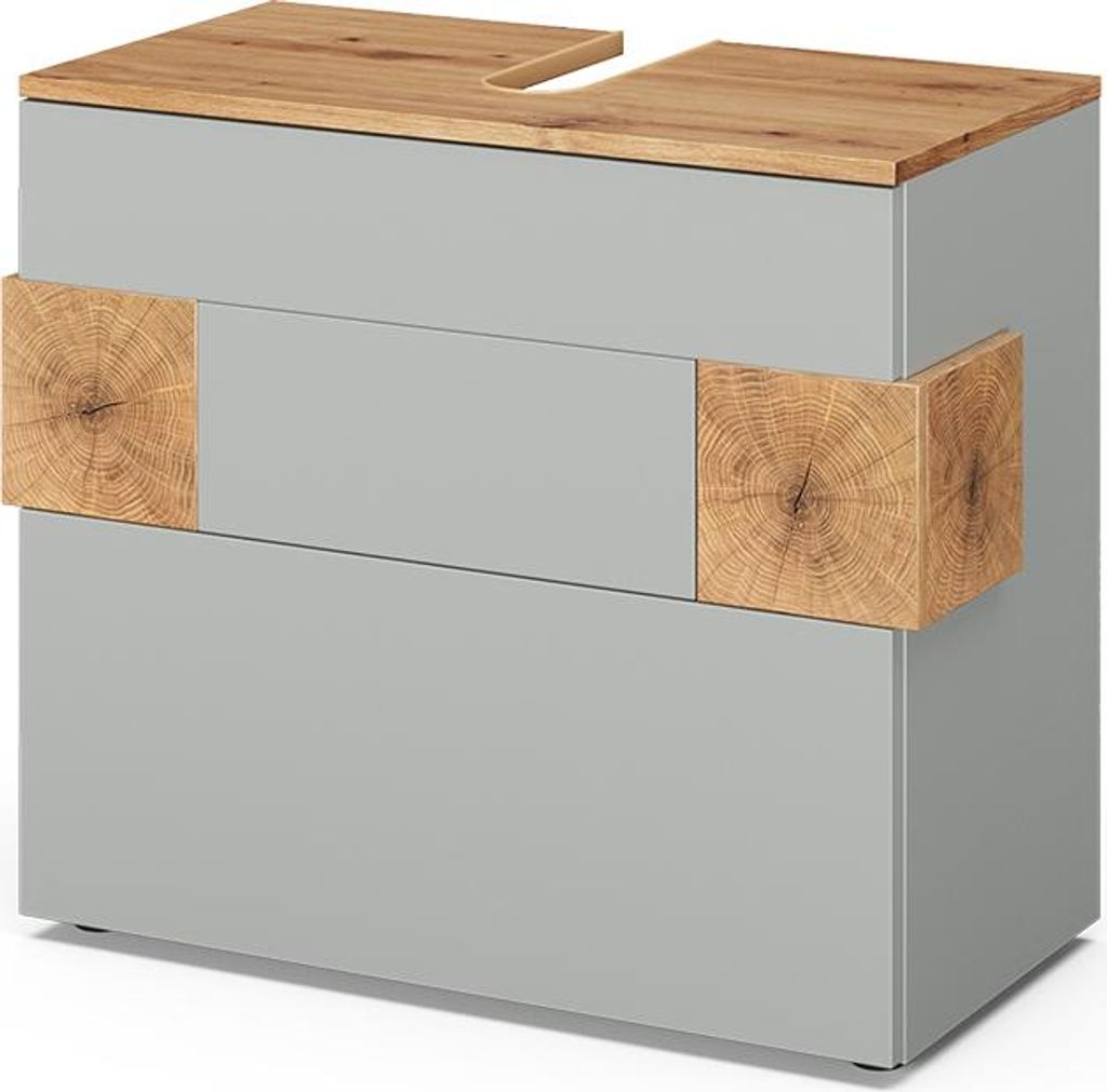 Mobile sottolavabo per bagno Vicco Eden Grigio 70 x 64.5 cm Immagine del prodotto 
