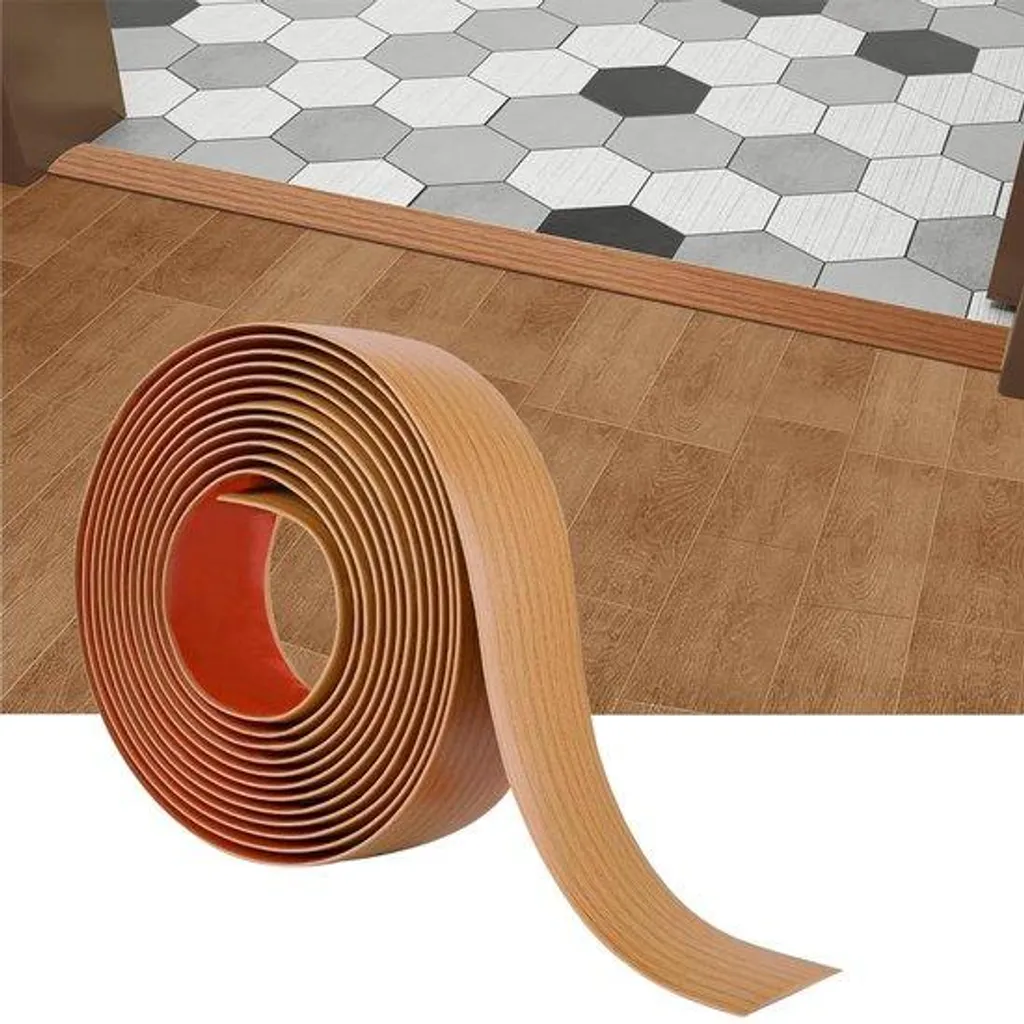 Bande de séparation plate pour sol, combler les fentes sans perçage