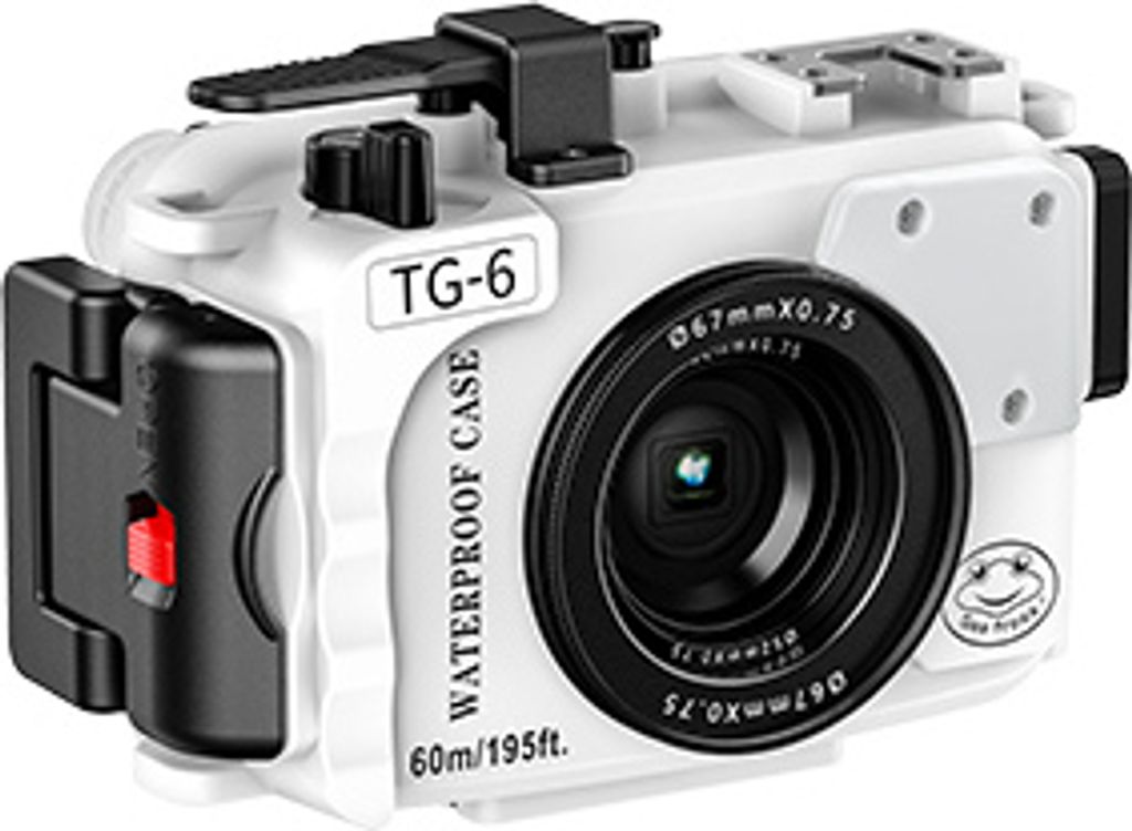 Seefroesche Kamera Wasserdichtes Gehaeuse Tauchkoffer Schutzhuelle Unterwasser 60m Ersatz fuer Olympus TG-6 Unterwasserkameras