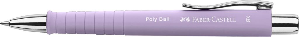 FABER-CASTELL Druckkugelschreiber POLY BALL XB sweet lilac