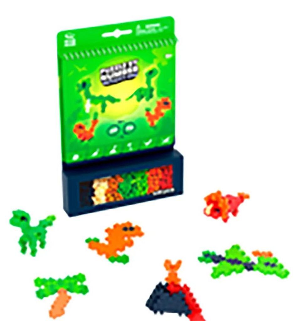 PLUS-PLUS 125 Kreativ Bausteine Puzzle Dinosaurier
