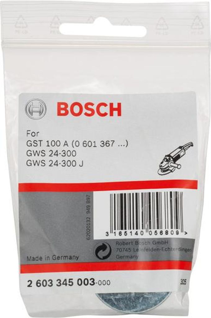 Spannteilesätze für Bosch-Winkelschleifer