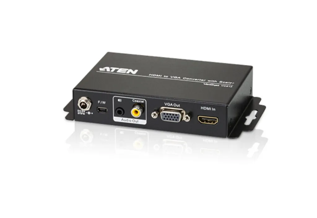 Adaptateur Vidéo HDMI vers VGA avec Scaler et Sortie Audio Intégrée