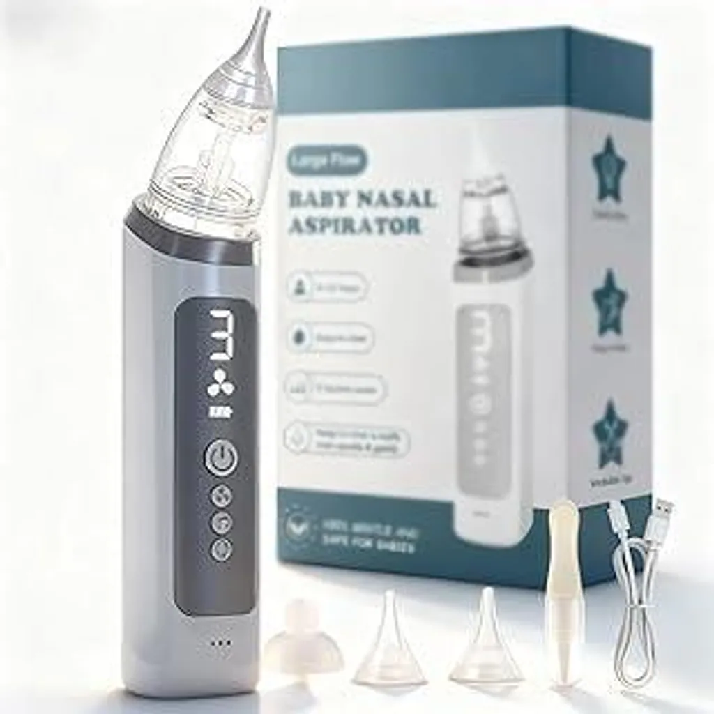 Aspiratore Nasale Neonato Silenzioso: Lavaggio Nasale Facile e Sicuro