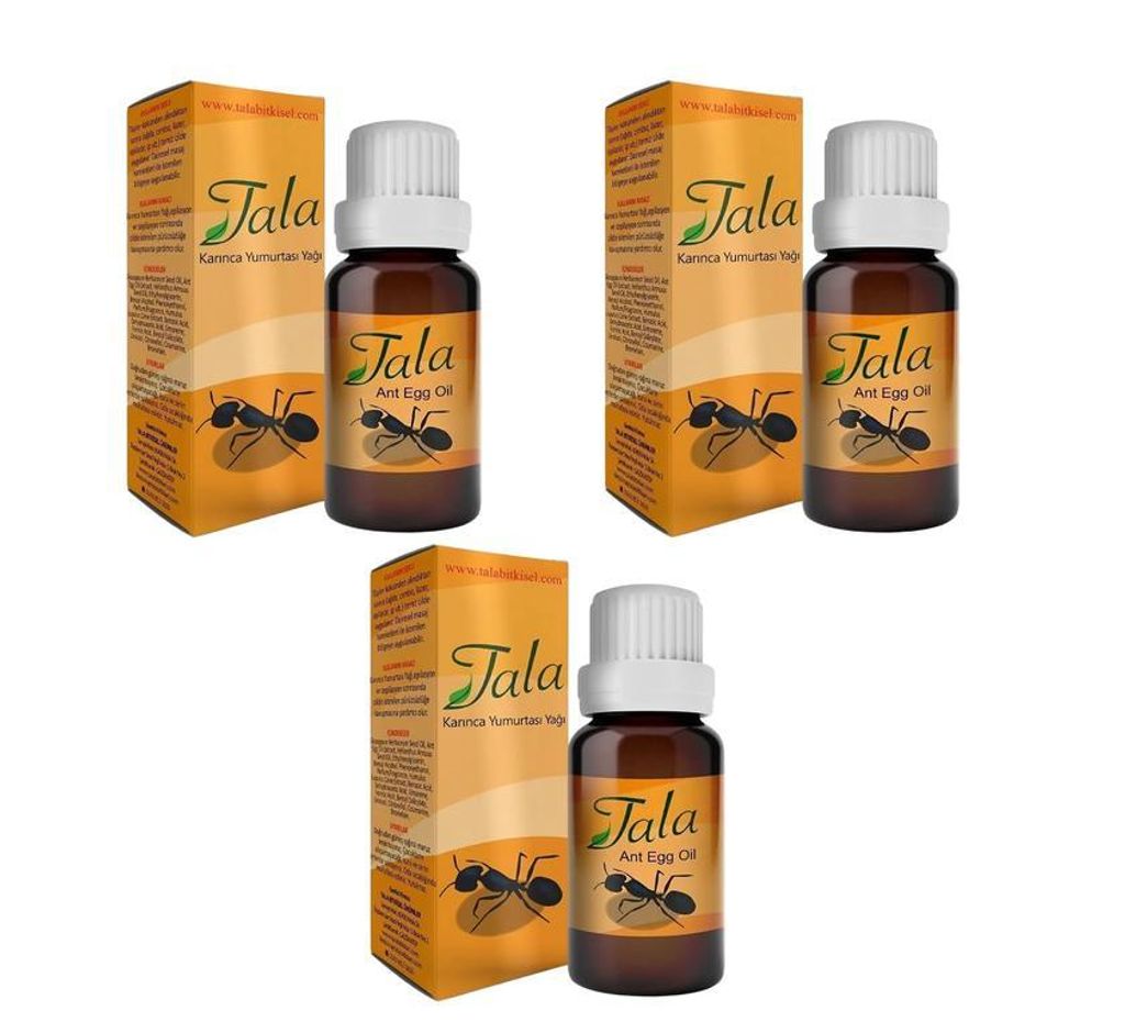 Tala Ameiseneiöl 3er Pack, Karınca yumurtası yağı - Egg oil Produktbild 