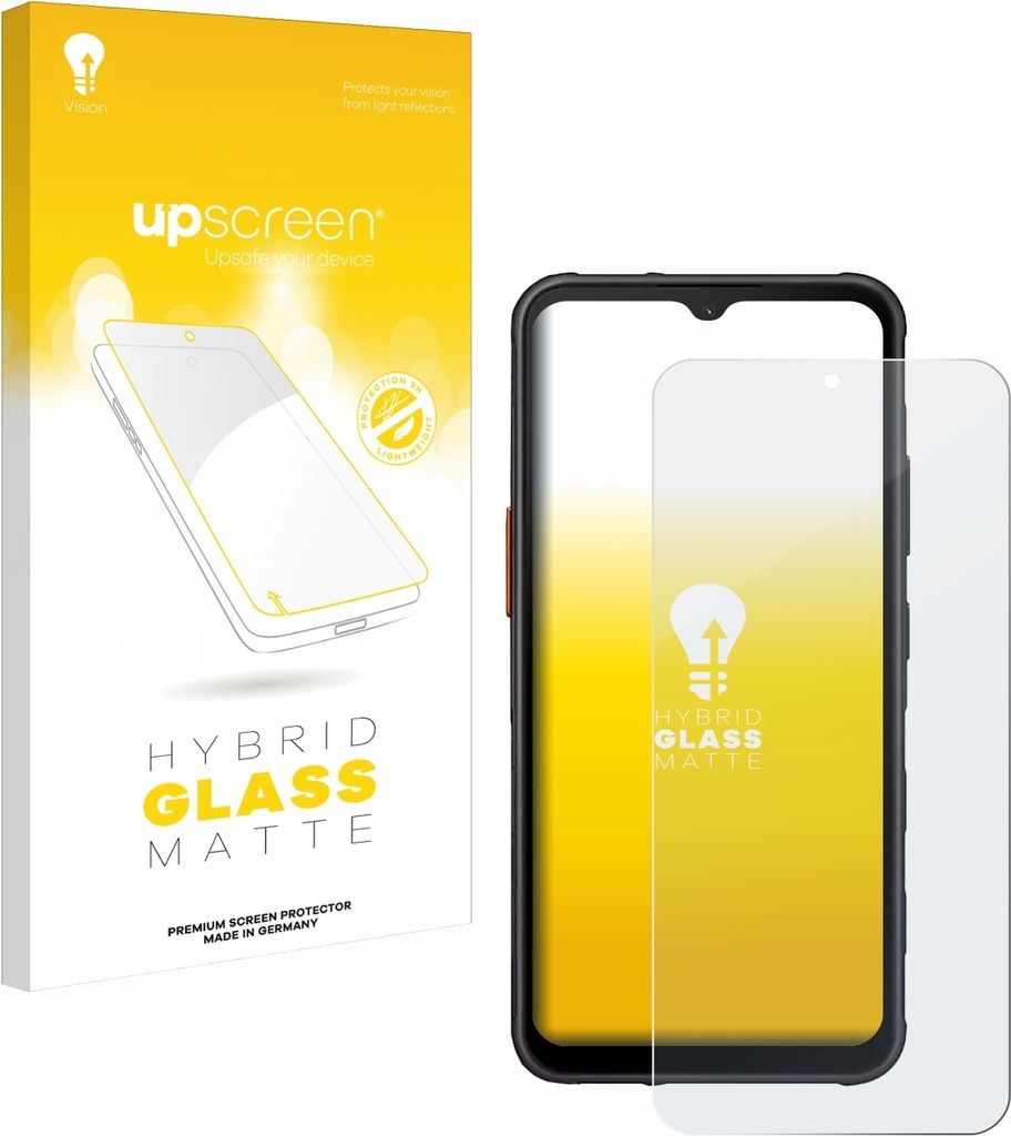 upscreen Entspiegelungs Schutzglas für Samsung Galaxy XCover 7 / 7 Pro Schutzfolie Panzer Folie Glas Display Schutz matt