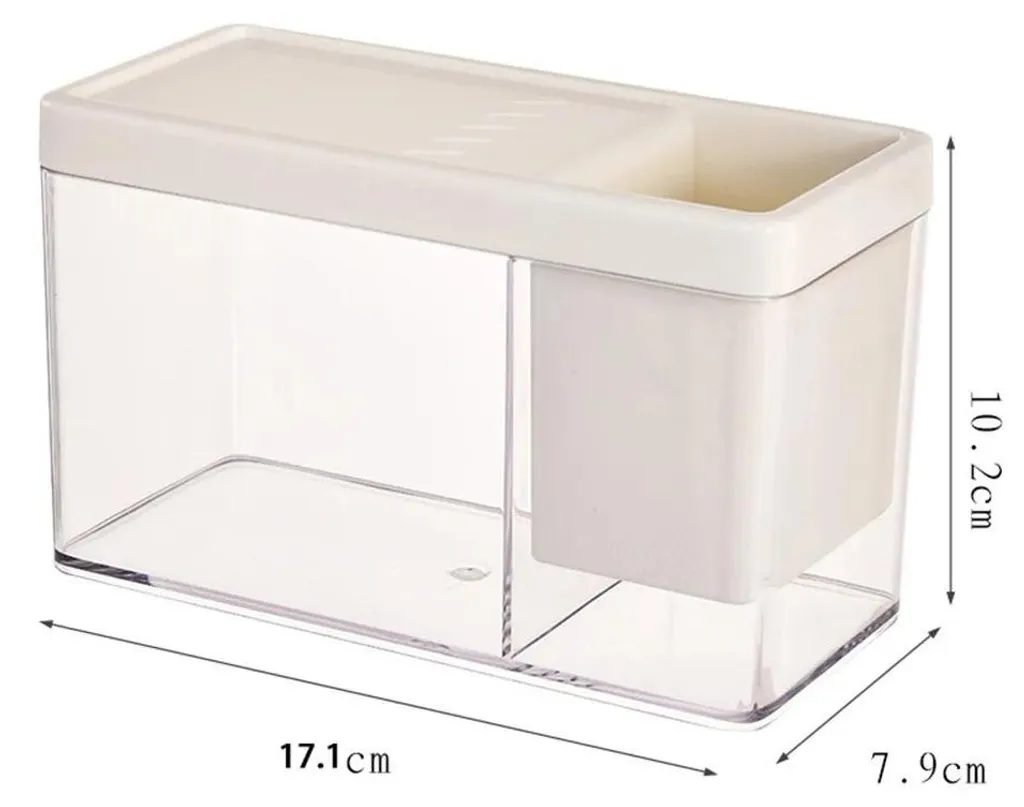 Aquarium avec Aération Haute - Bords Lisses et Grande Ouverture 5L
