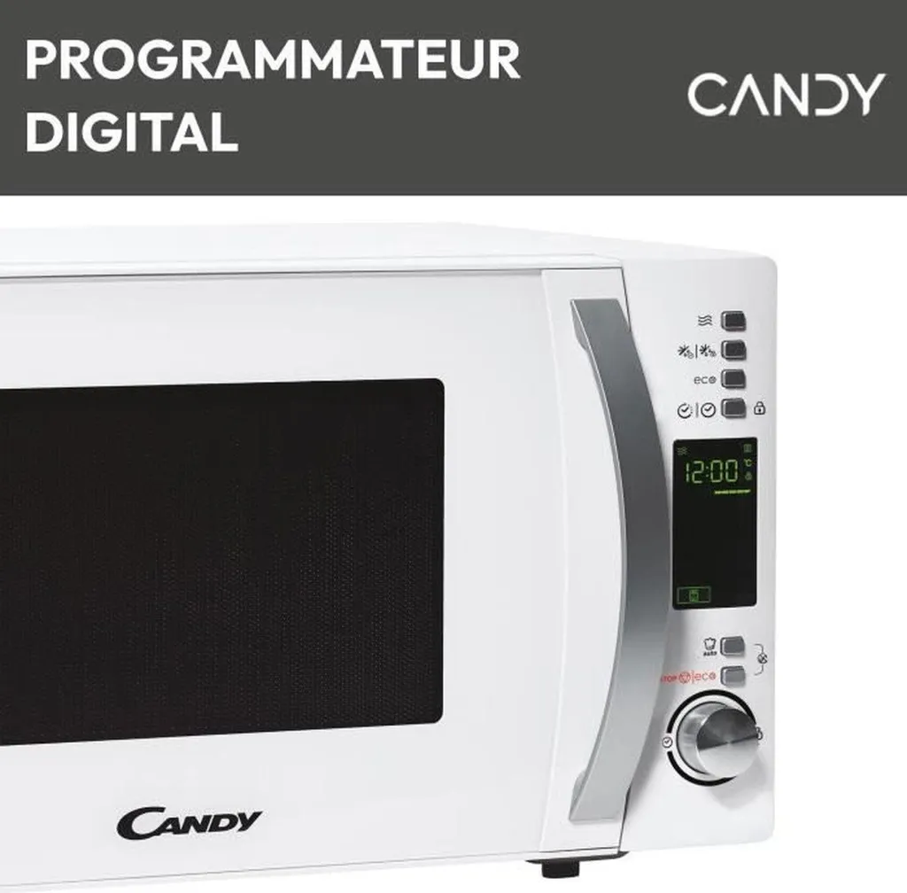 Micro-ondes Candy 700W avec 40 Programmes Automatiques CMXW20DW - 4