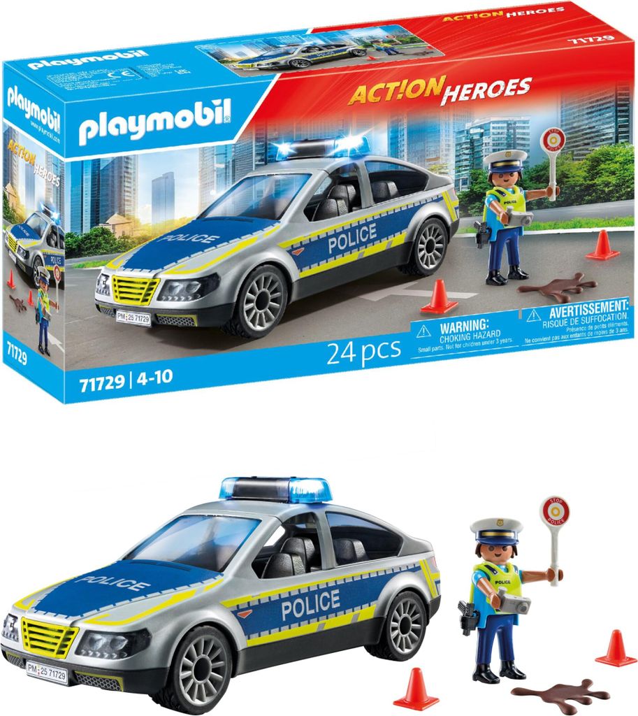 PLAYMOBIL 71729 Polizei Streifenwagen Produktbild 
