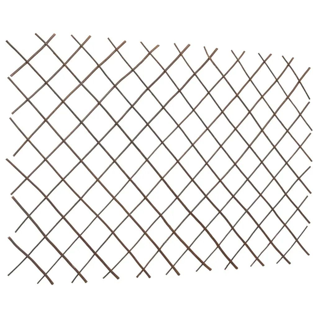 Treillis en osier pour brise-vue et plantes grimpantes 5 pcs 180x120