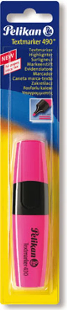 Surligneur Rose Pelikan 490 Idéal pour Études, Révisions et Travail Bureau