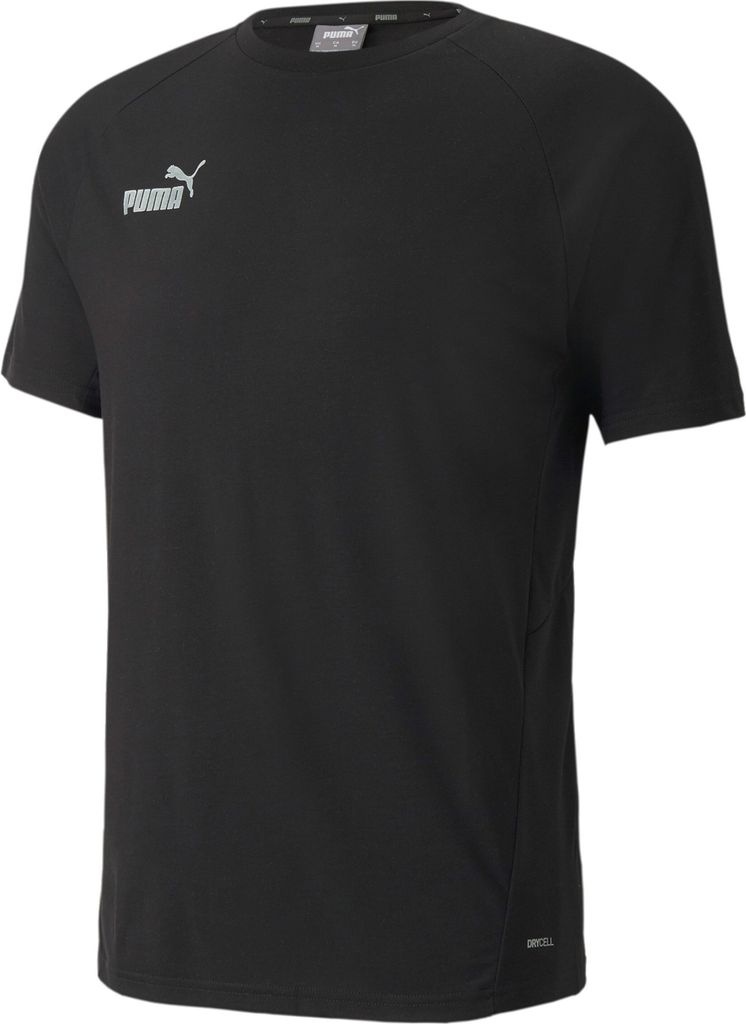 Puma T-shirt teamfinal zwart Größe M